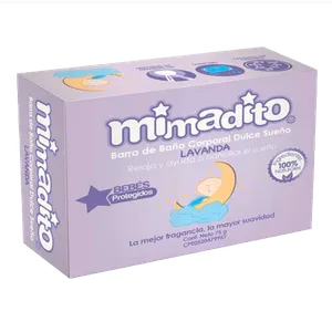 Jabón en Barra de Baño Corporal Mimadito Dulce Sueños Lavanda 75gr